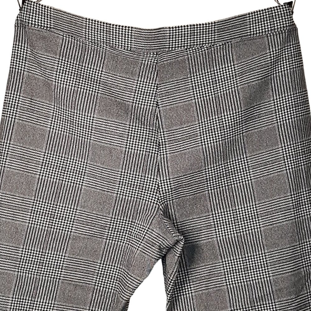 "Cropped Boot Pull On, Snow Plaid" - image 7